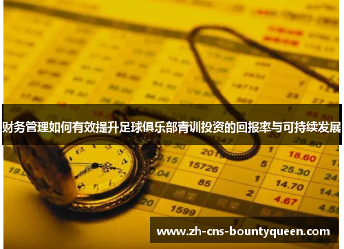 财务管理如何有效提升足球俱乐部青训投资的回报率与可持续发展 财务管理如何有效提升足球俱乐部青训投资的回报率与可持续发展